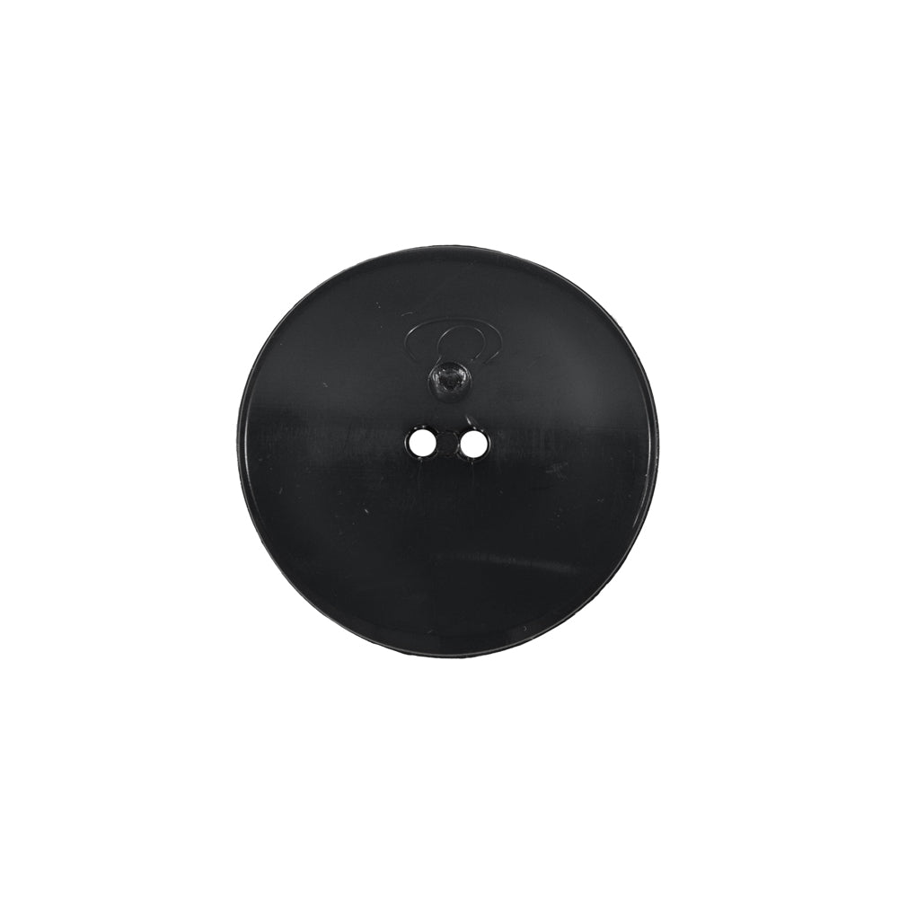 Italian Black Concaved Plastic 2-Hole - 32L/20mm - Joann Fabrics