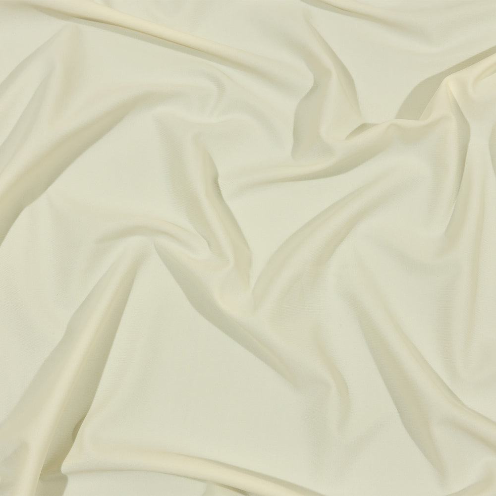 Recycled Swimwear Tricot, UV Protective - Ivory - Santorini Plus Collection - Joann Fabrics
