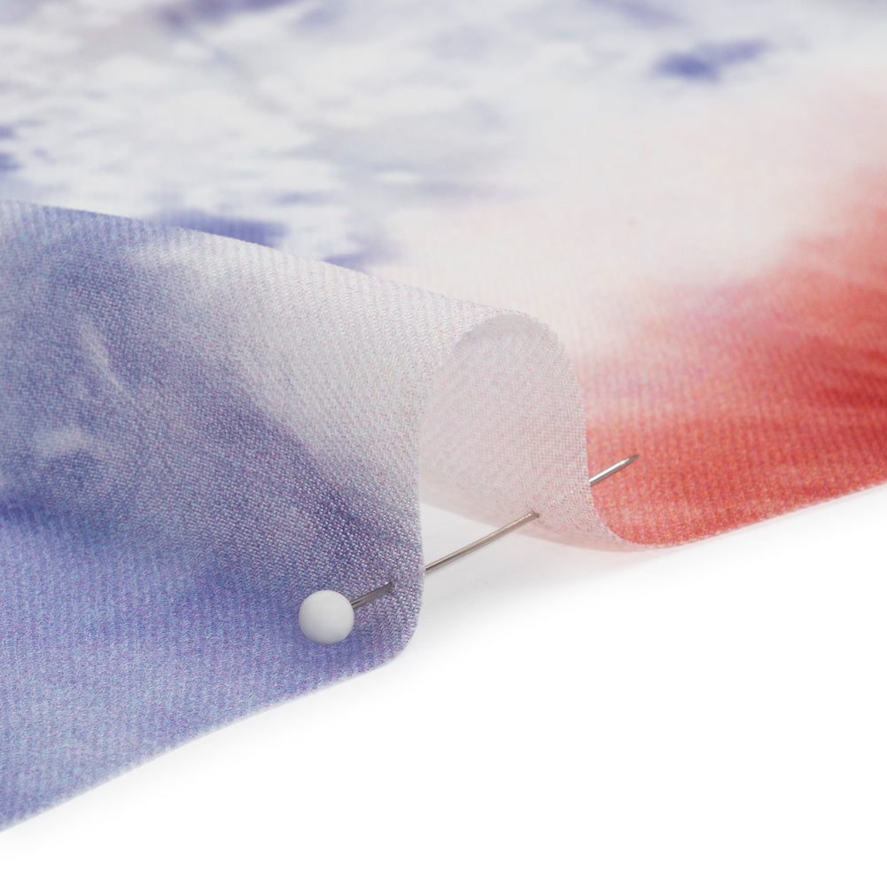 Mood Exclusive Firecracker Freedom Slubbed Sheer Polyester Woven - Joann Fabrics