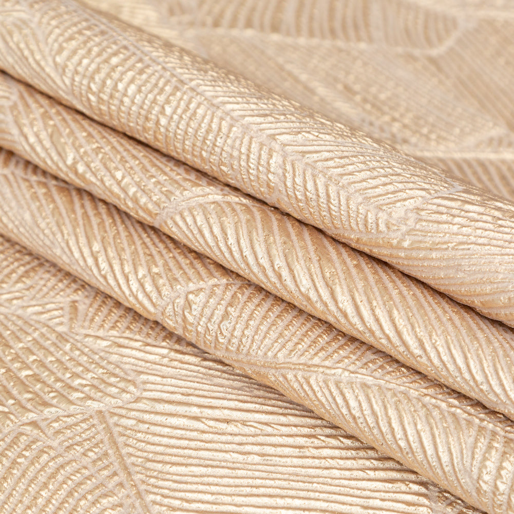 Luminous Gold Double-Layer Organza Brocade - Joann Fabrics
