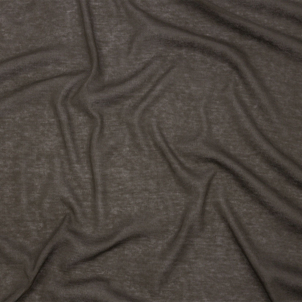 Famous Designer Gray Lightweight Cotton Interlock Knit - Joann Fabrics