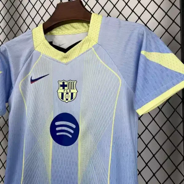 Barcelona Neon Fade Limited Jersey Kids Size