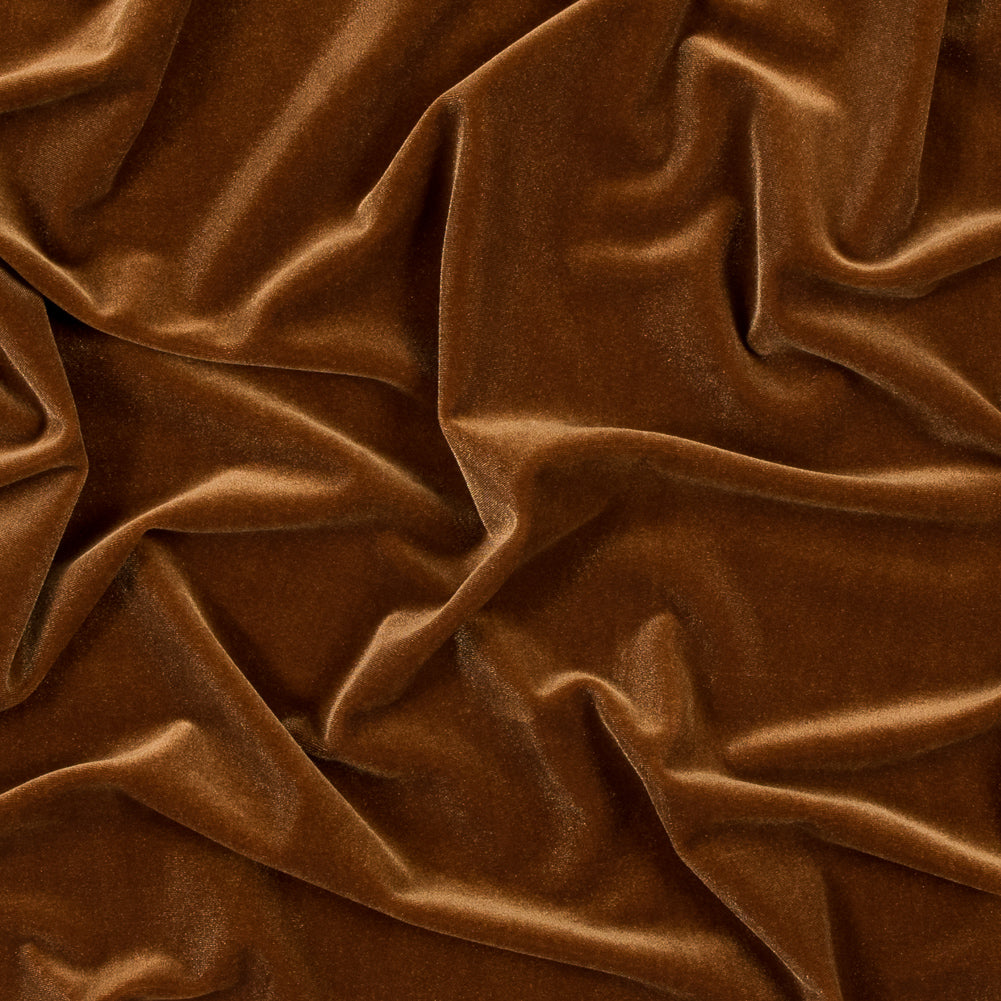 Stretch Velour - Cognac - Persica Collection - Joann Fabrics