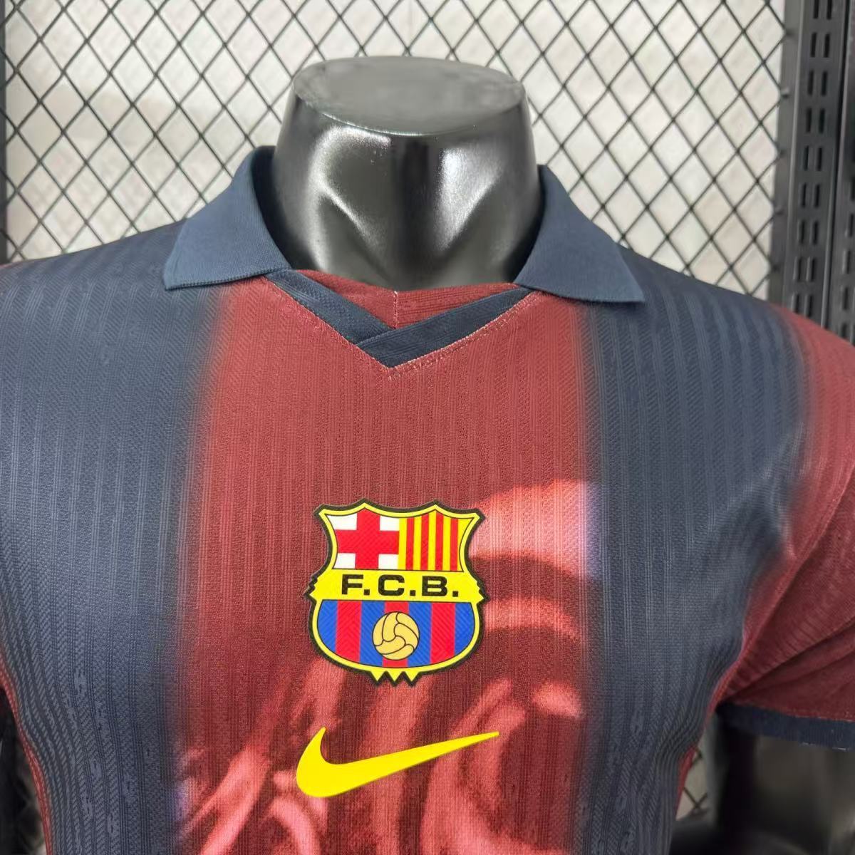 2024/2025 Player Version Barcelona x Travis Scott Collab Joint Retro Jersey 1:1 Thai Quality