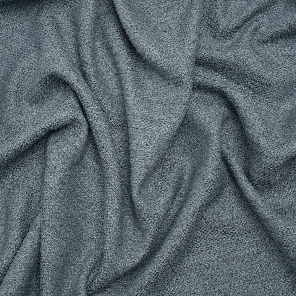 Textured Recycled Polyester Woven - Chambray Boucle Stripes - British Imported - Joann Fabrics