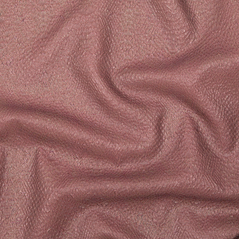 Metallic Wine Striped Bubble Wrap Organza Brocade - Joann Fabrics