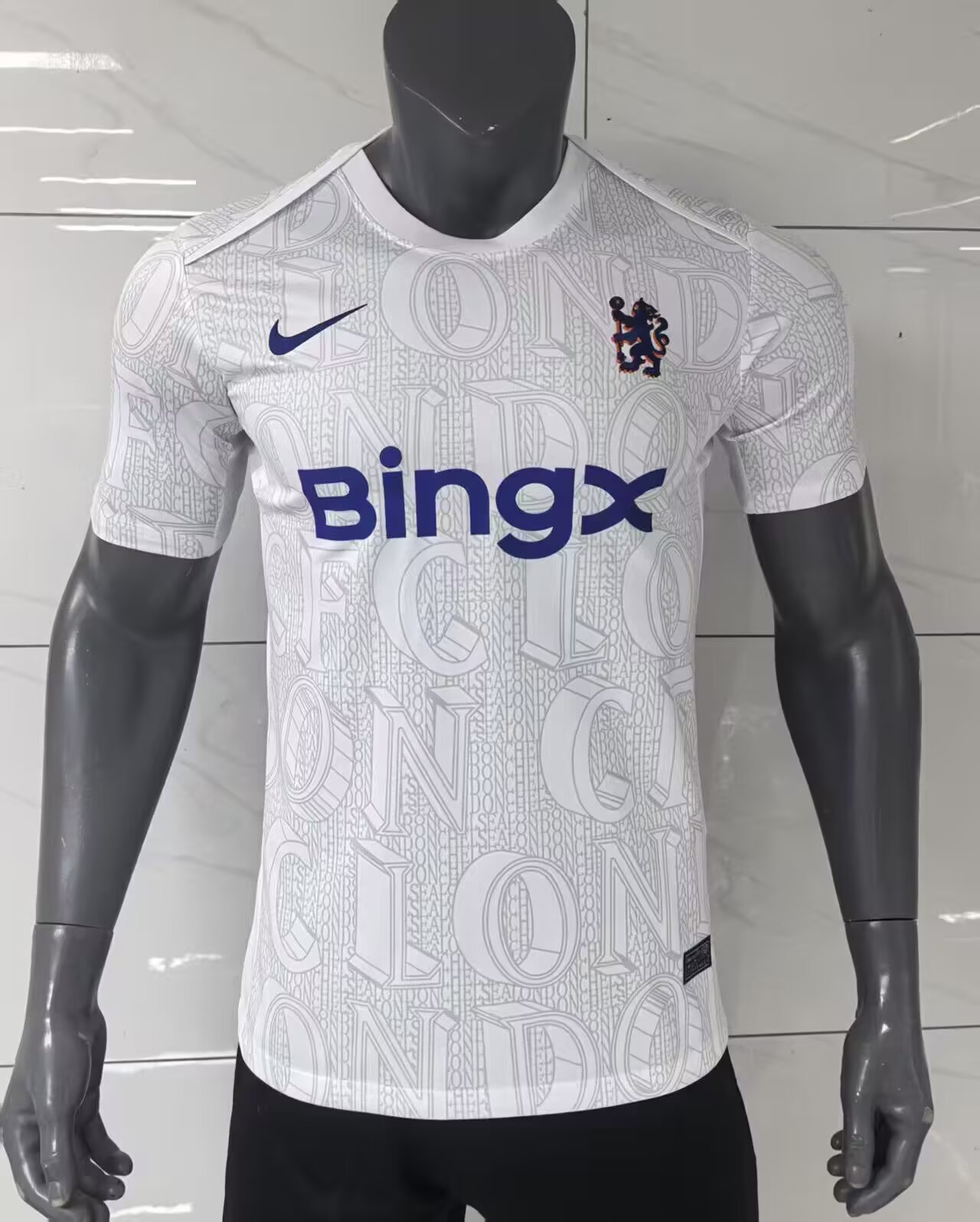 2025/2026 Player Version Chelsea Training Clothes White Football Shirt 1:1 Thai Quality