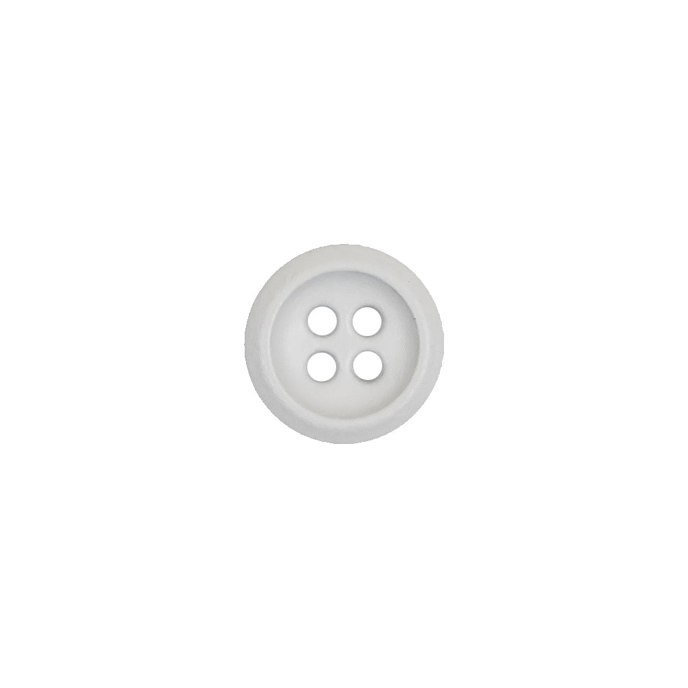 Italian White Plastic 4-Hole Button - 18L/11.5mm - Joann Fabrics