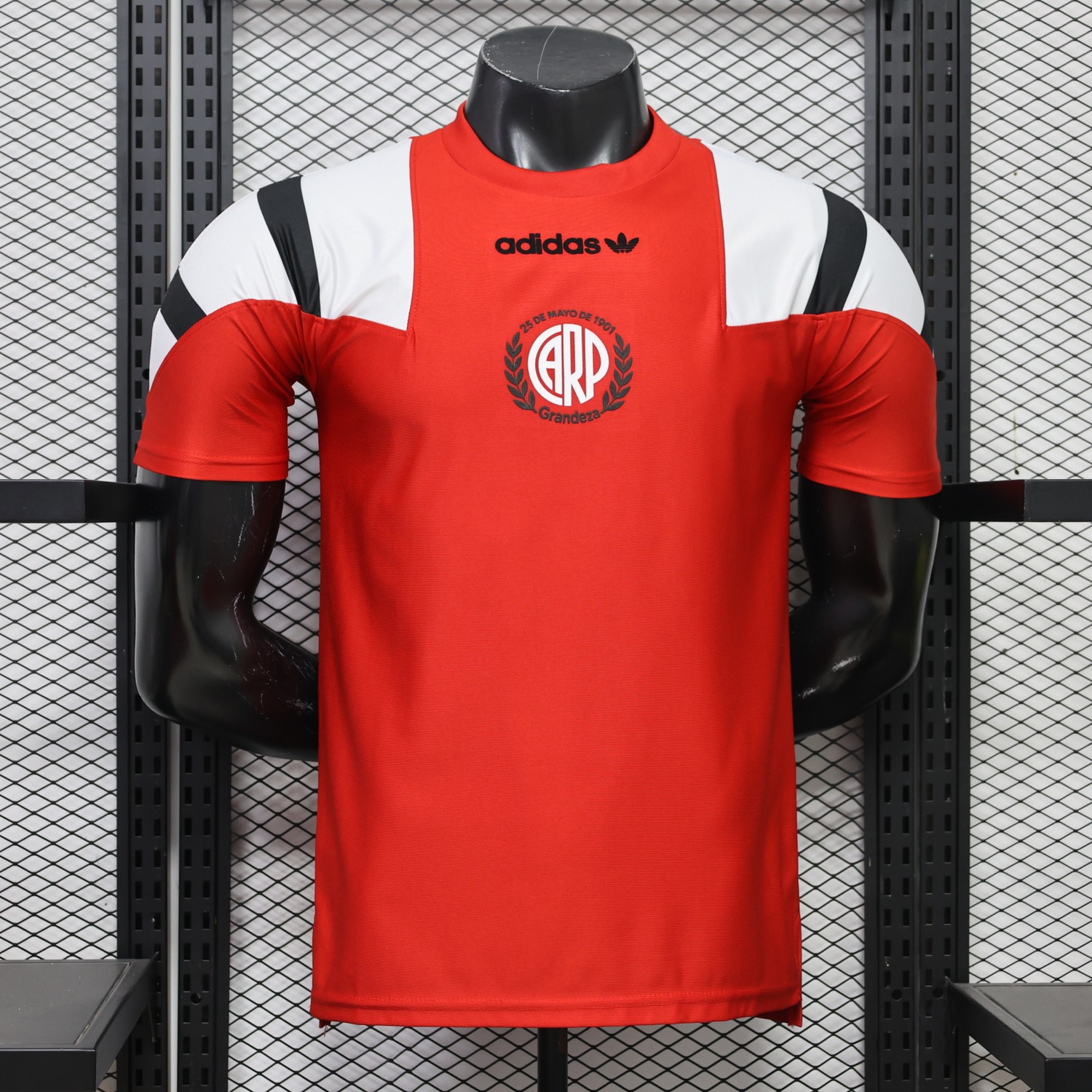 River Plate 26-27 Retro Style Casual Red Jersey - Player Version - UnitedFutballJersey