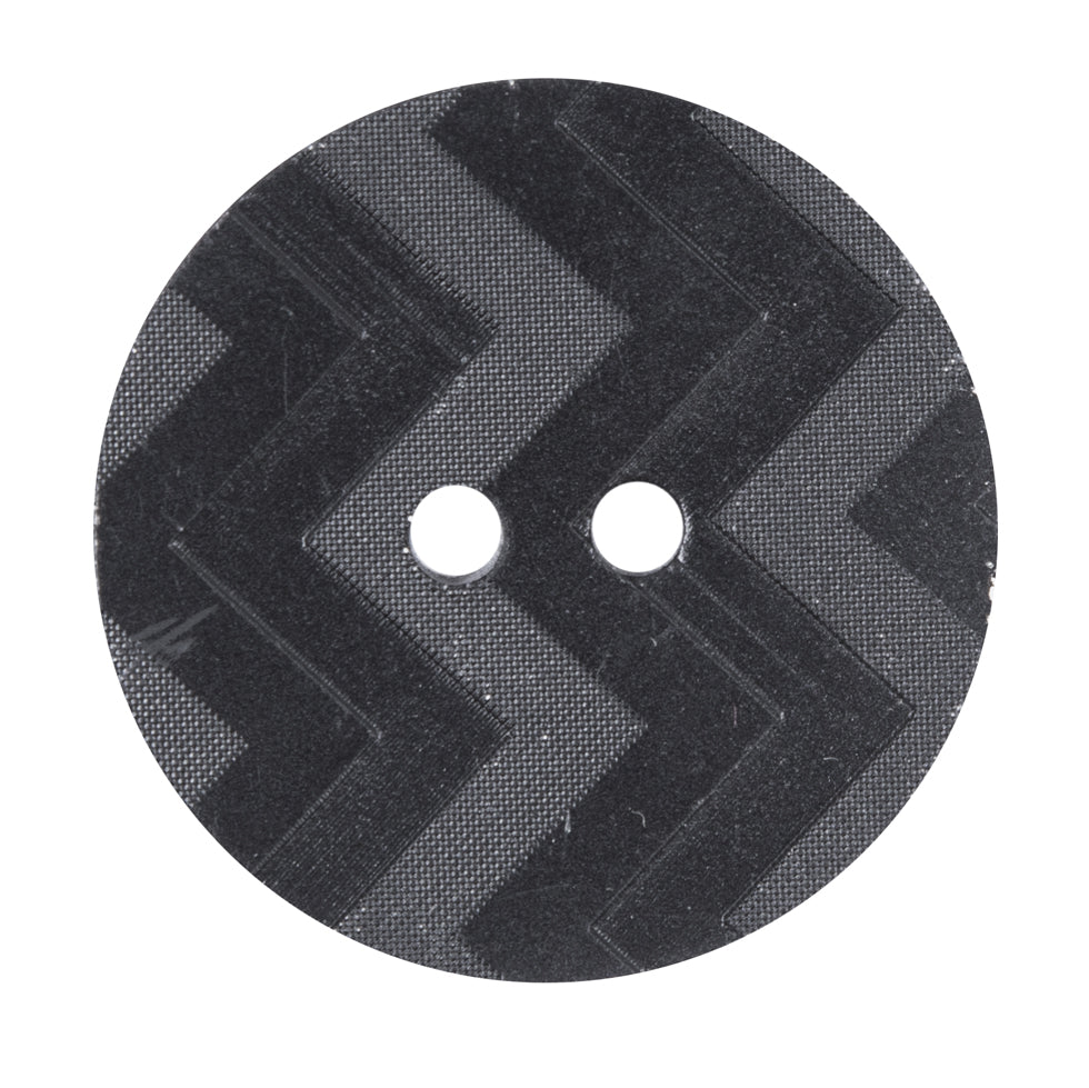 Italian Black and Gold Mirrored Button - 54L/34mm - Joann Fabrics