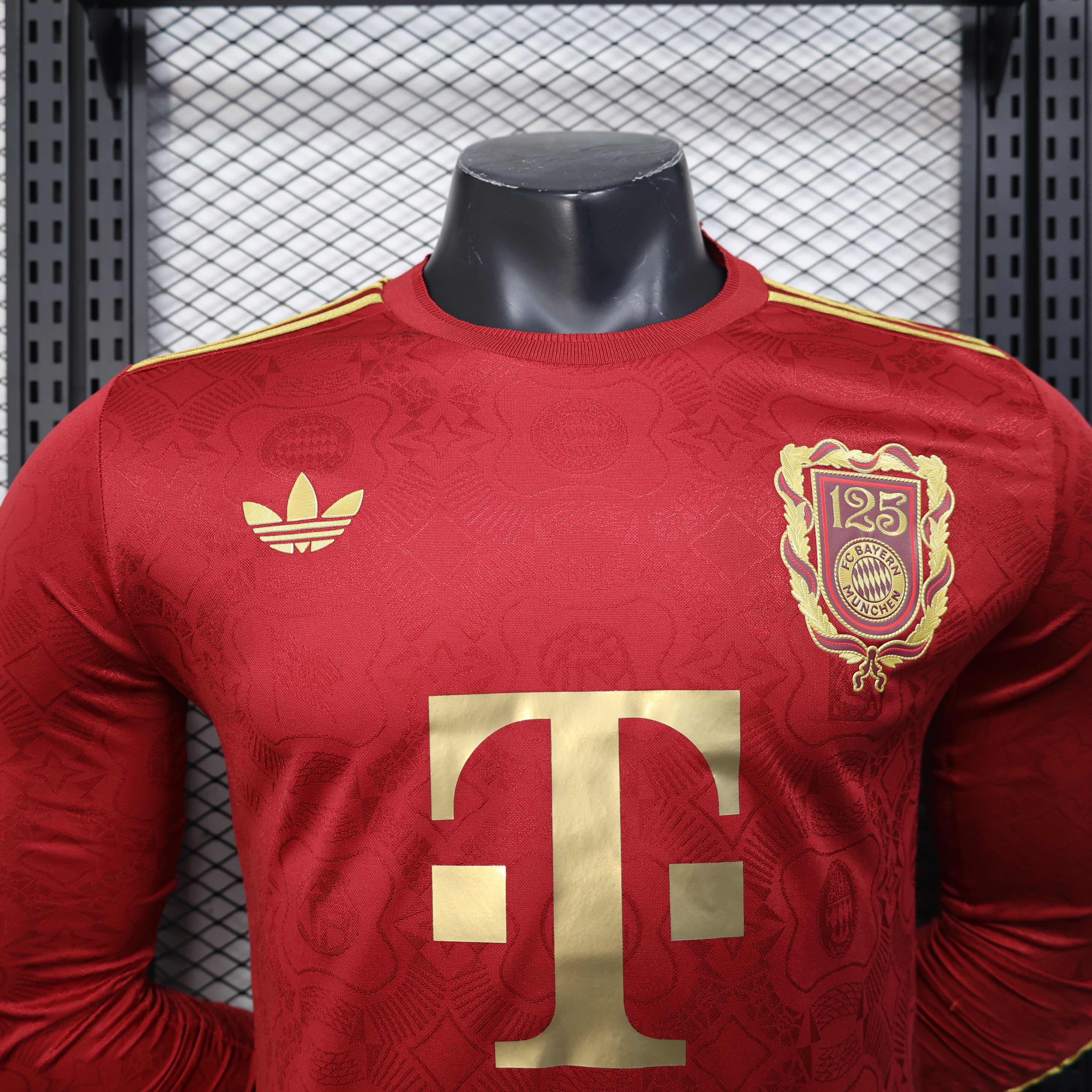2025-2026 Long Sleeves Bayern Munich 125th Anniversary Edition Player Version Football Shirt 1:1 Thai Quality