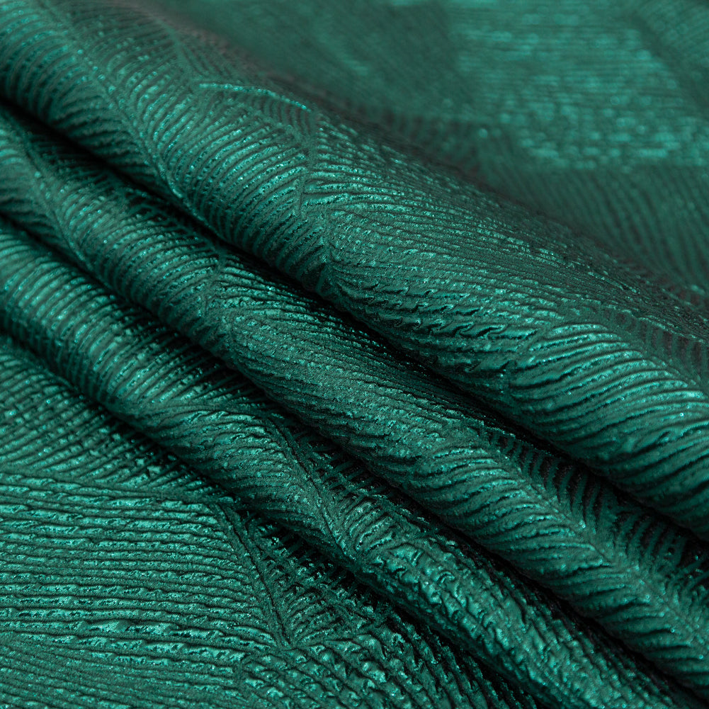 Luminous Green Double-Layer Organza Brocade - Joann Fabrics