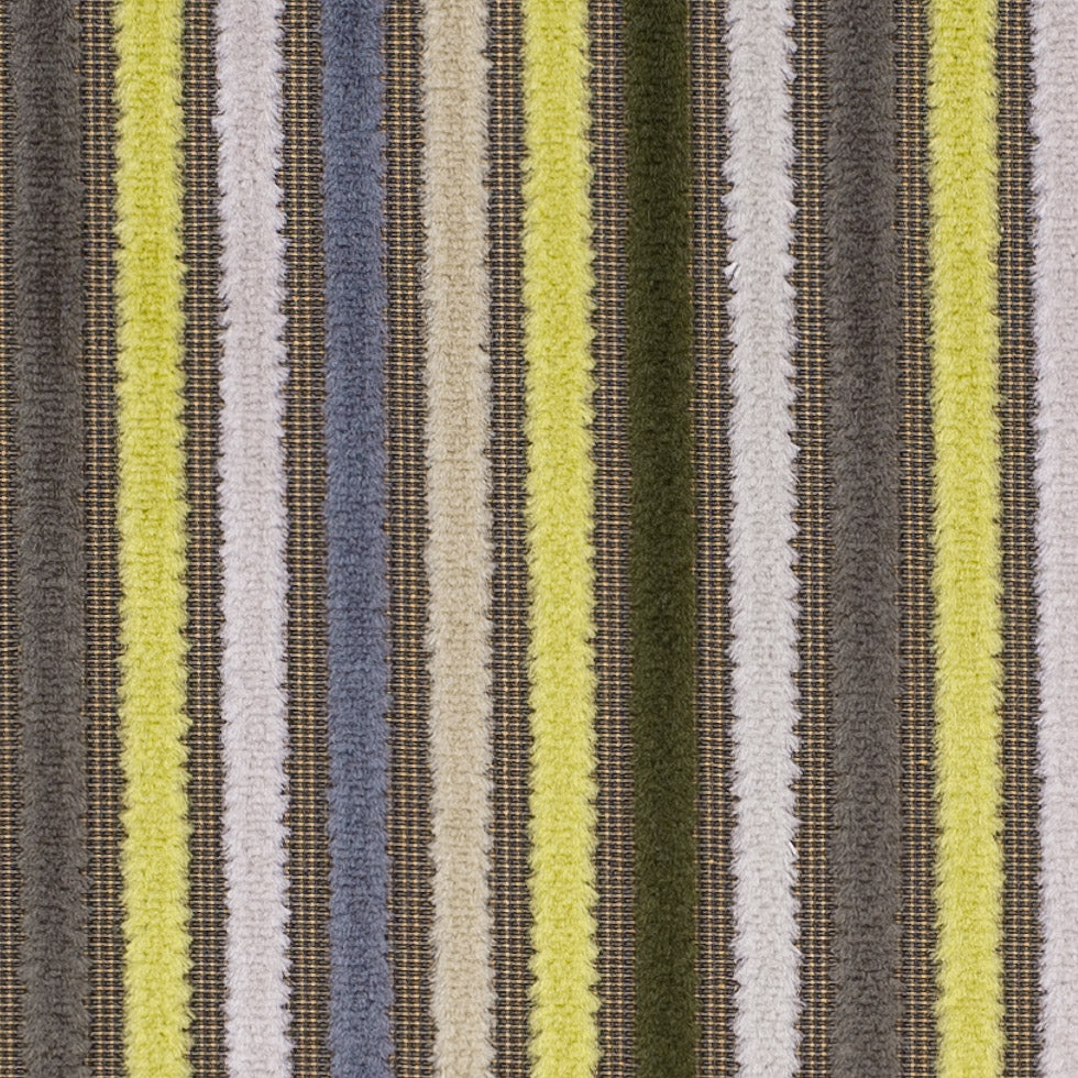 Multicolor Green and Brown Striped Velvet - Joann Fabrics