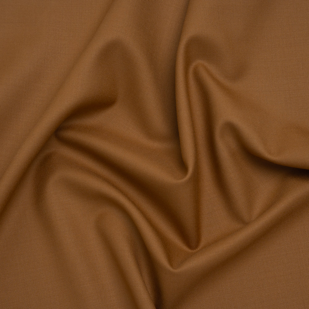 Super 120 Wool Twill Suiting - Caramel - Deadstock - Joann Fabrics