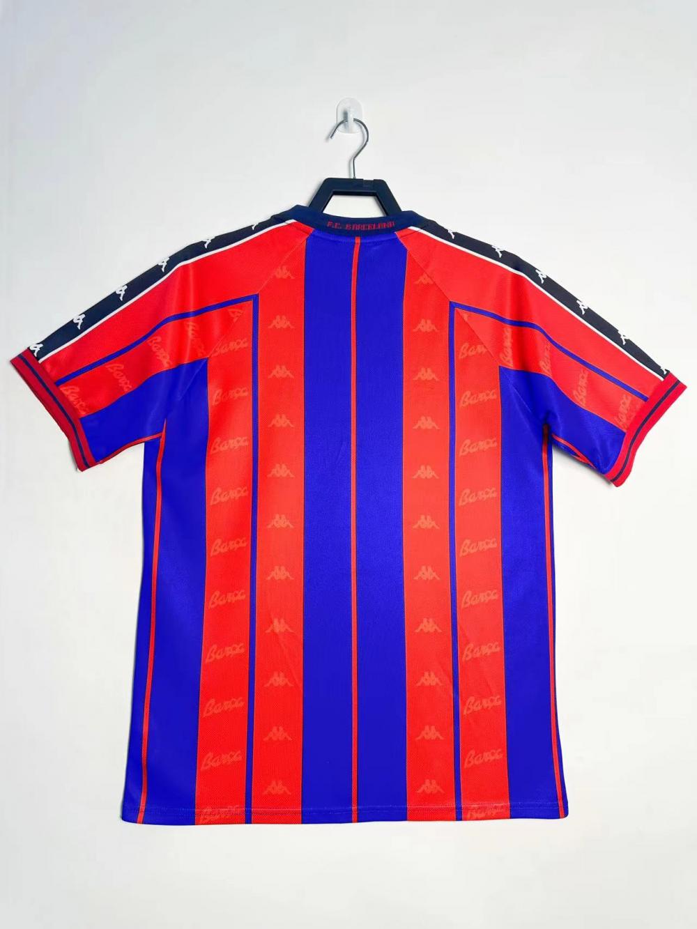 1997/1998 Retro Barcelona Home Football Shirt 1:1 Thai Quality