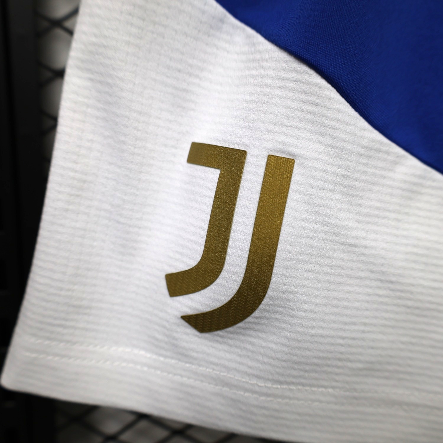 Juventus 26-27 Blue White Shorts - Player Version - UnitedFutballJersey