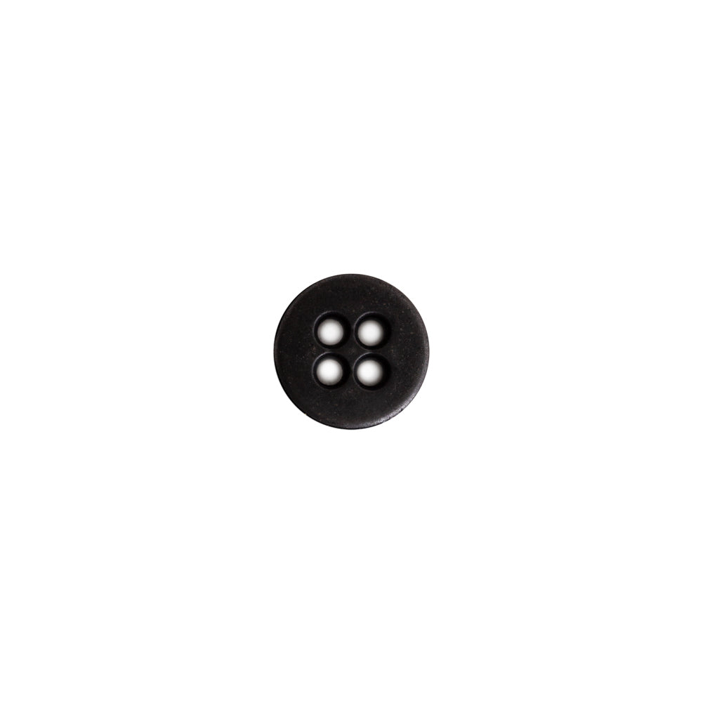Italian Black Metal 4-Hole Button - 14L/9mm - Joann Fabrics