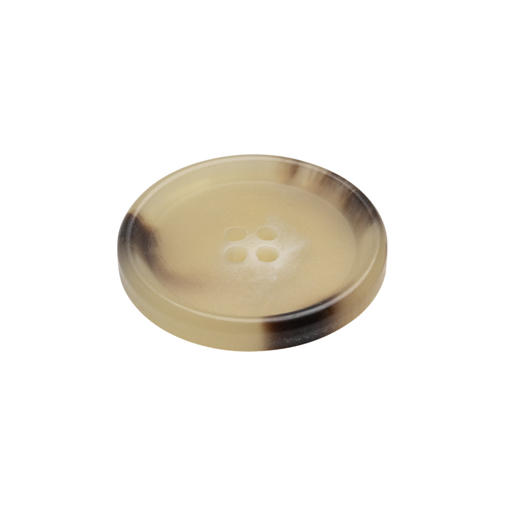 Italian Matte Beige Rimmed 4-Hole Button - 36L/23mm - Joann Fabrics
