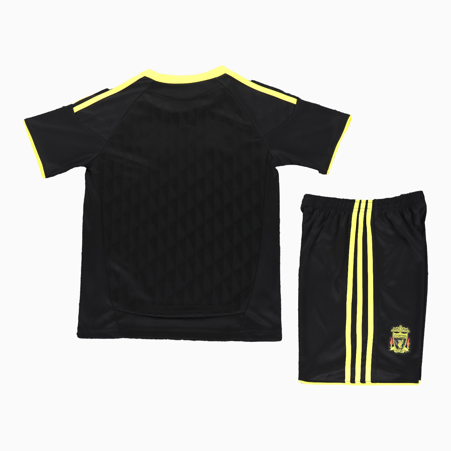 Retro Liver.pool 2010-11 Third Kids KitKit - UnitedFutballJersey