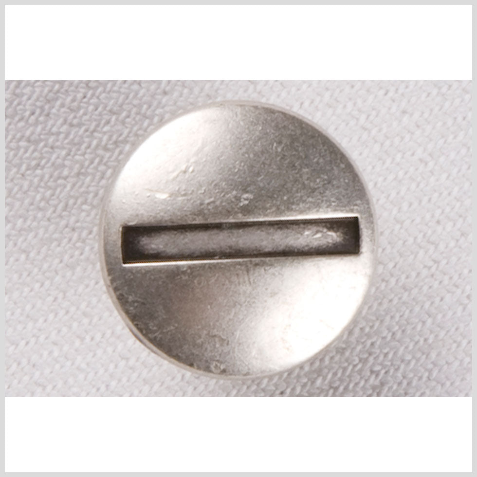 Silver Metal Coat Button - 28L/18mm - Joann Fabrics