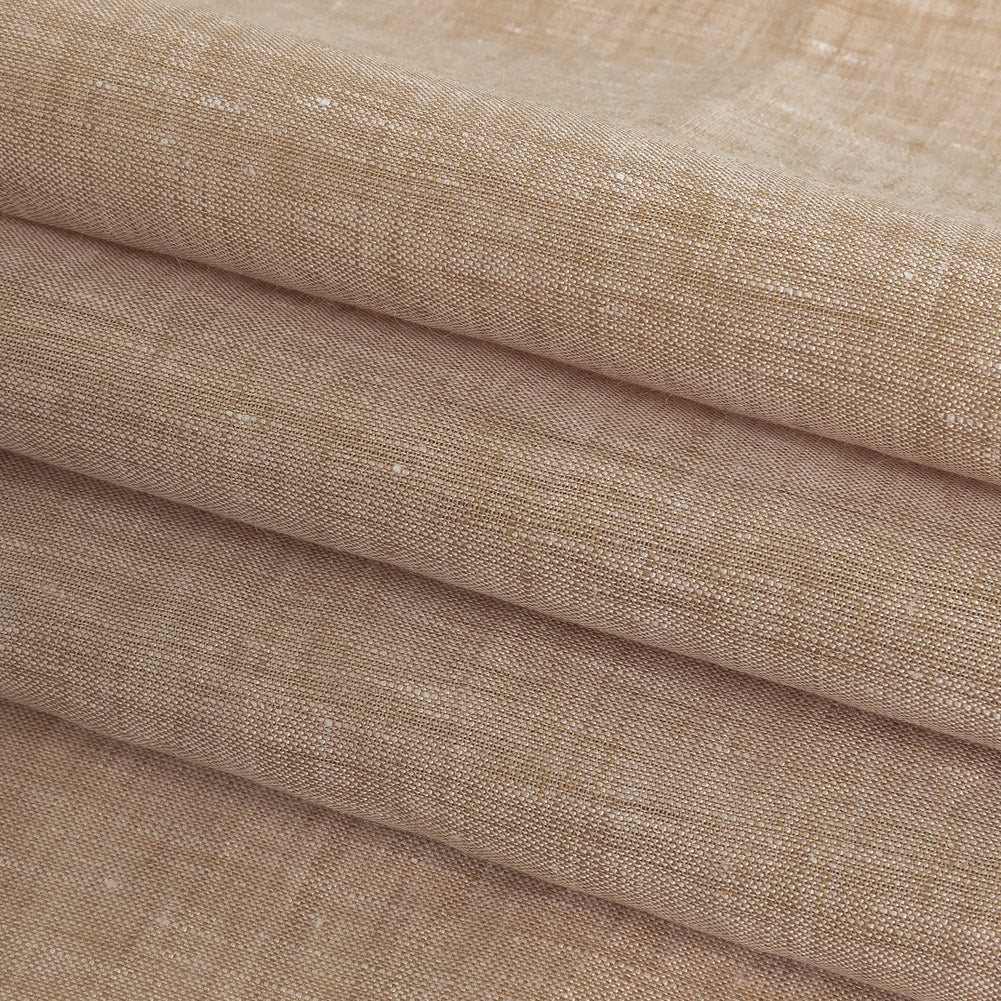 Lightweight Linen Chambray - Heathered Warm Sand - Minerva Collection - Joann Fabrics