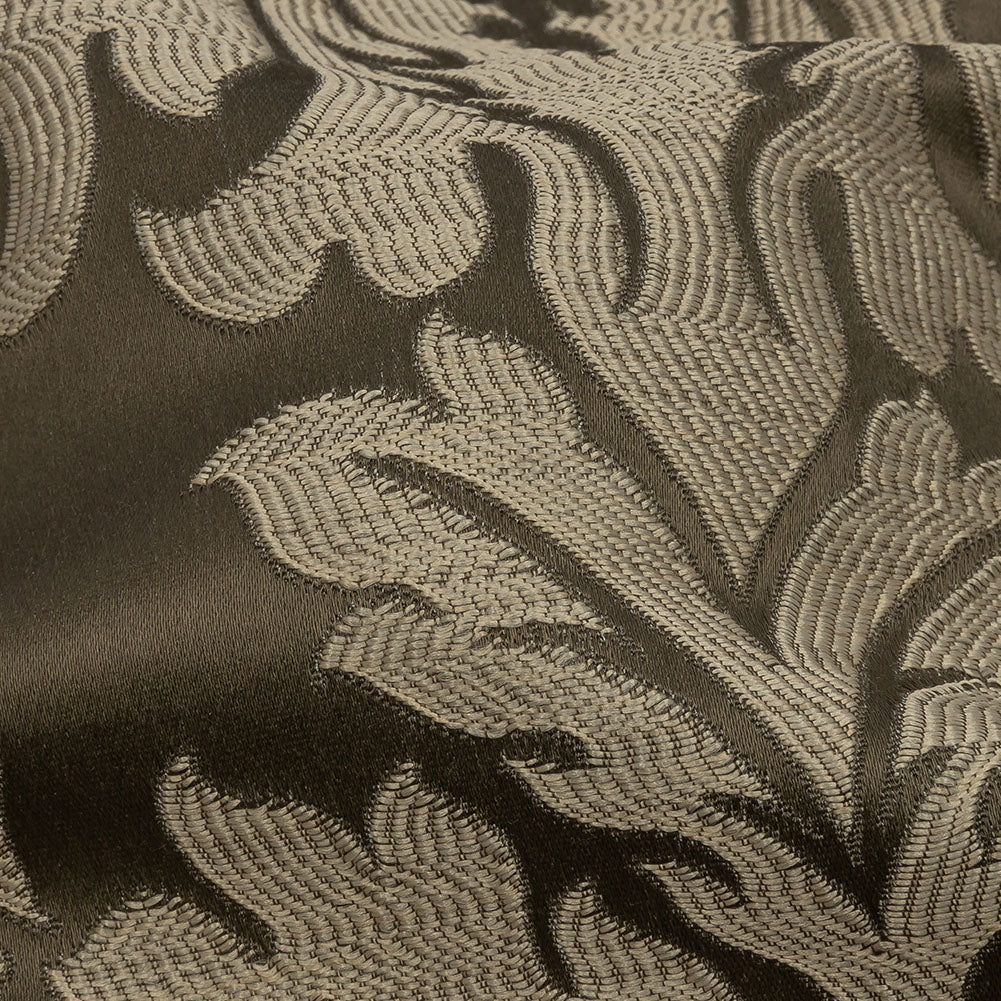 Drapery Jacquard - Fawn Leafy Damask - British Imported - Joann Fabrics