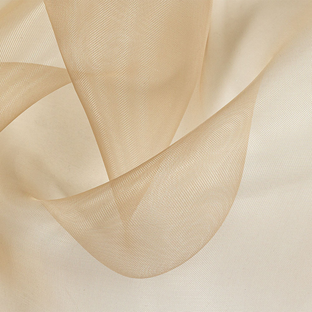 Stiff Mesh-Like Polyester Organza - Gold - Iris Collection - Joann Fabrics