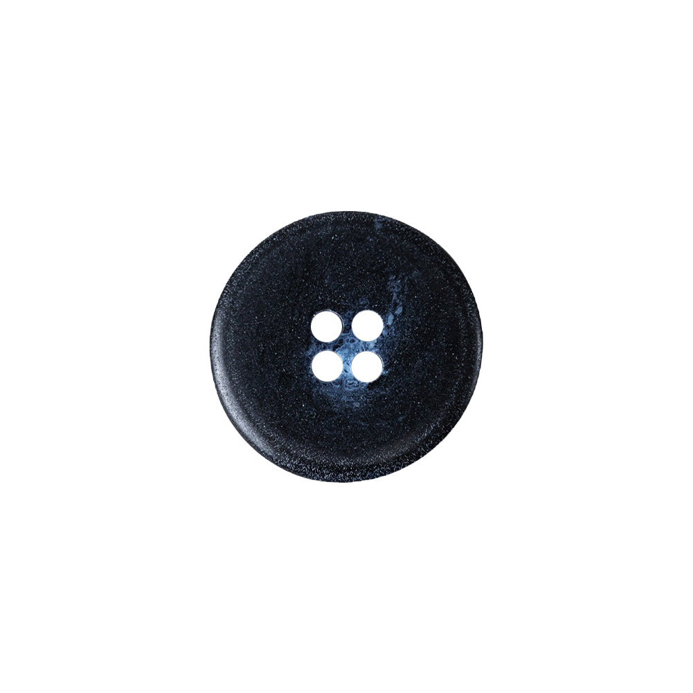Italian Matte Navy Rimmed 4-Hole Button - 24L/15mm - Joann Fabrics