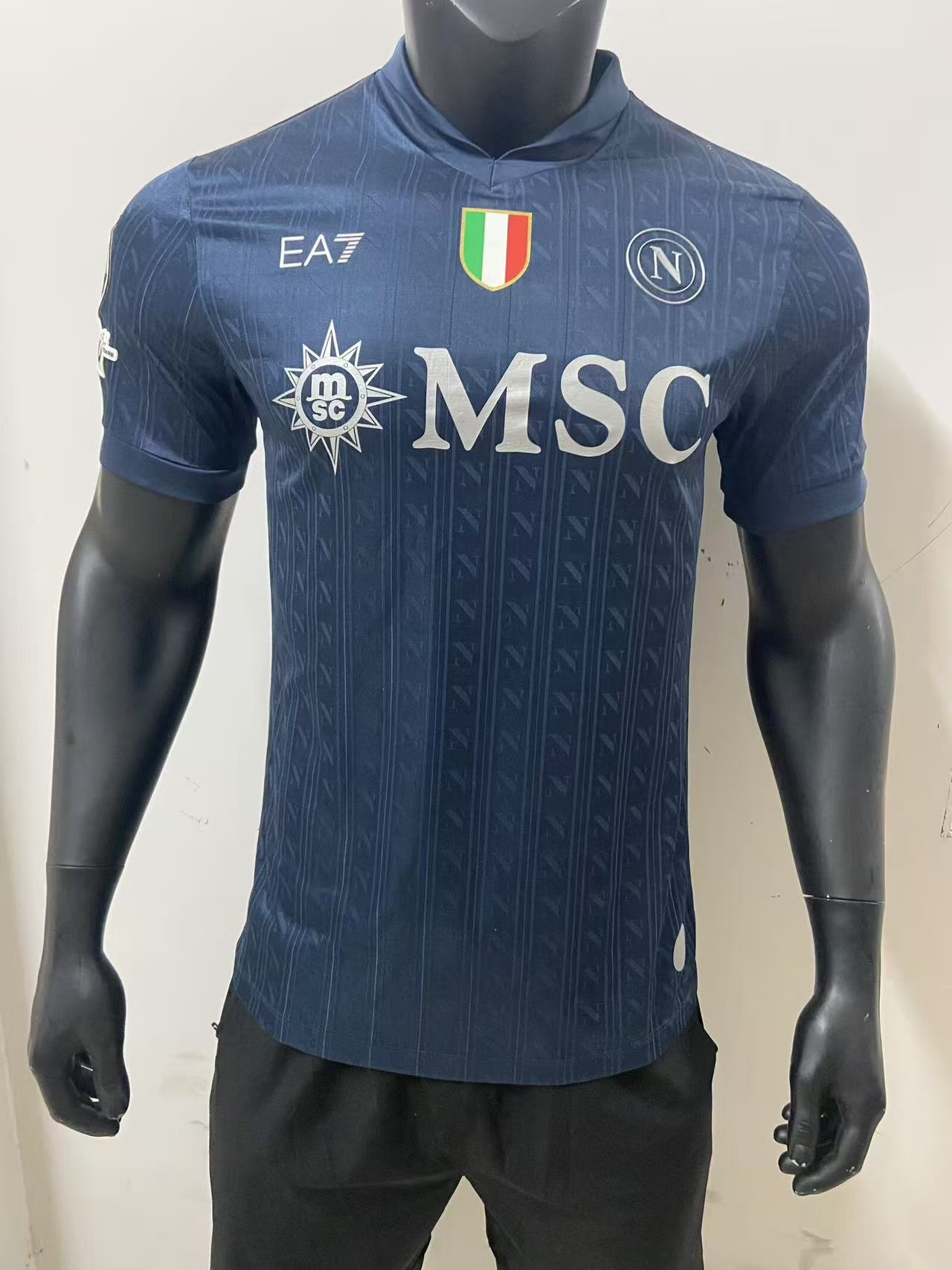 2025/2026 Player Version Napoli Champions League version Home Football Jersey 1:1 Thai Quality