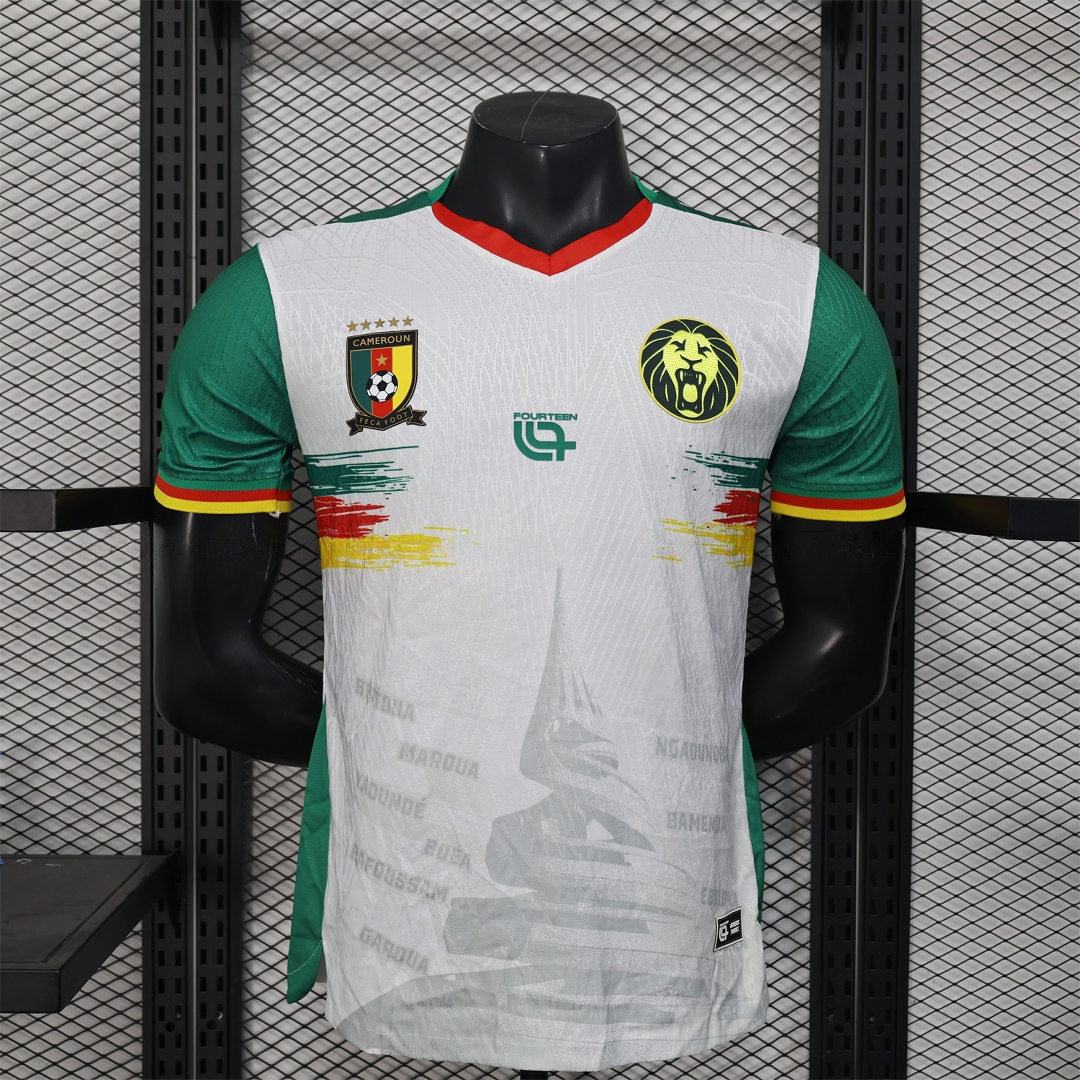 Cameroon 25-26 Third Jersey - Player Version - UnitedFutballJersey