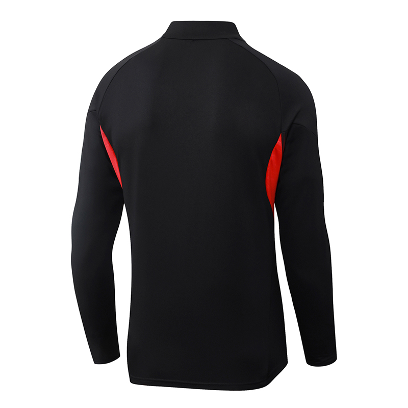 2025/2026 Benfica Half-Pull Training Suit Black Football Shirt 1:1 Thai Quality Set