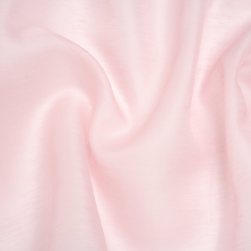 Linen and Silk Scrim - Pale Pink - Famous Australian Designer Deadstock - Joann Fabrics