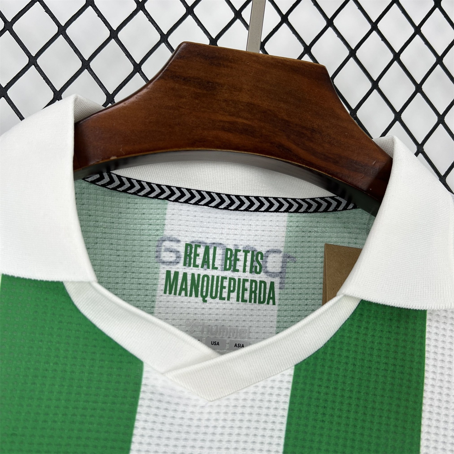 Real Betis 25-26 Retro Style Green Polo Jersey - Fans Version - UnitedFutballJersey
