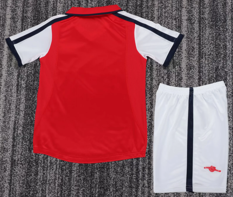 2001/2002 Retro Arsenal Home Football Shirt 1:1 Thai Quality Kids Size