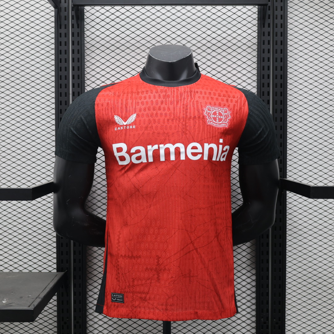 2024/2025 Leverkusen Player Version Home Football Jersey 1:1 Thai Quality