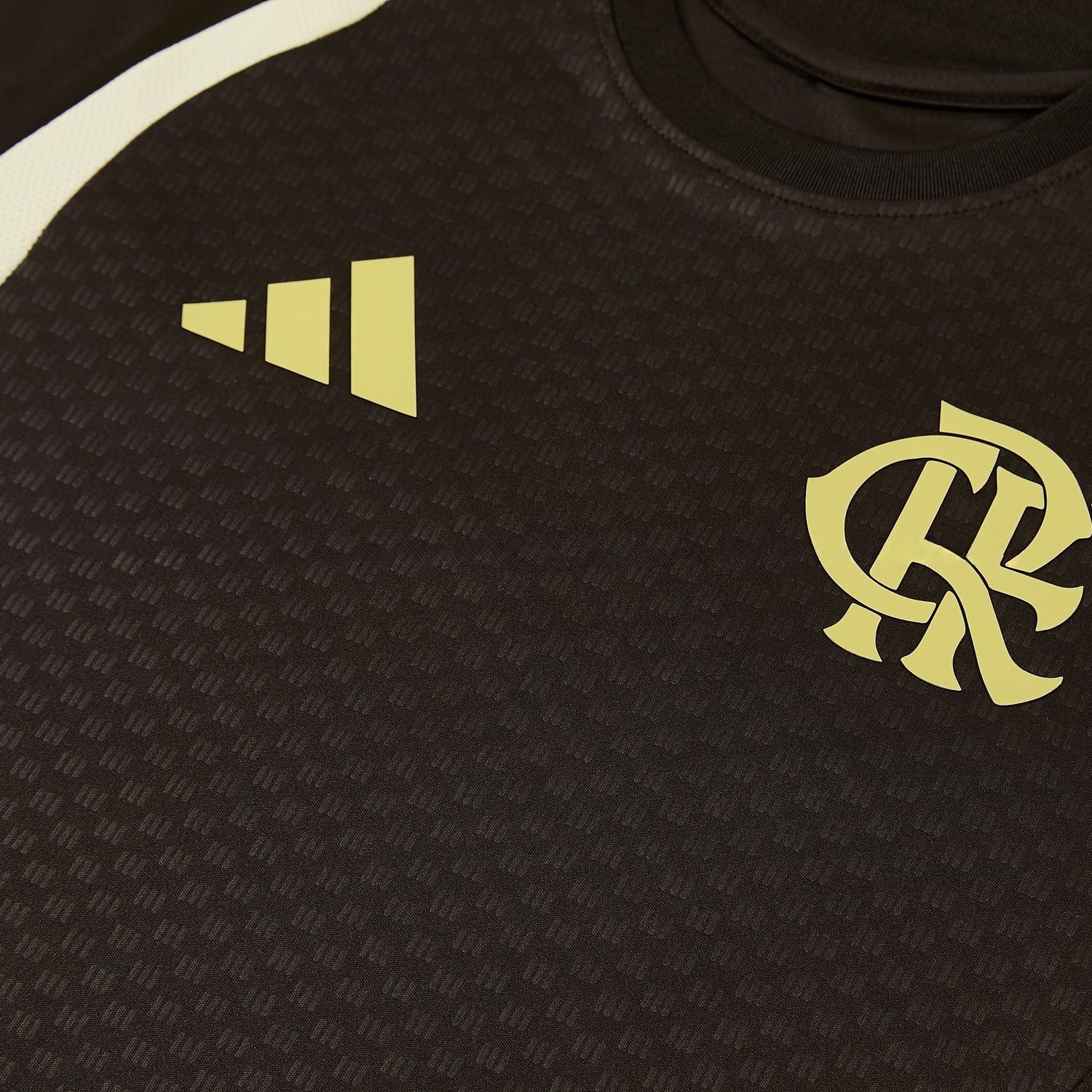 Flamengo 26-27 Short-Sleeve Training Set - Brown Top & Brown Shorts - UnitedFutballJersey