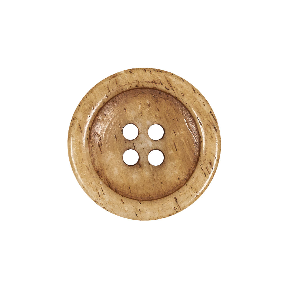 Light Natural 4-Hole Plastic Dish Button - 36L/23mm - Joann Fabrics