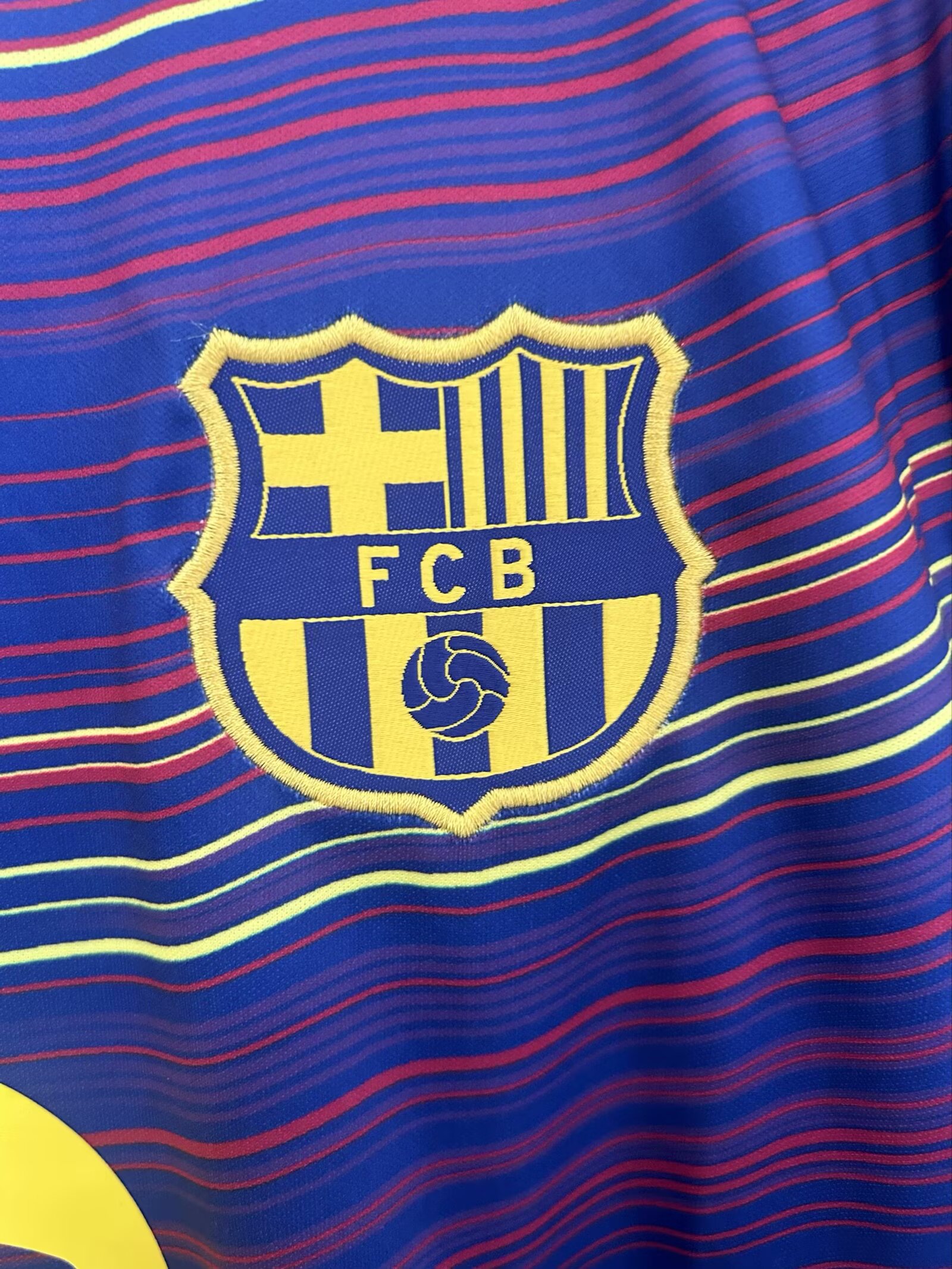 2025/2026 Barcelona Pre-race suit Football Jersey 1:1 Thai quality
