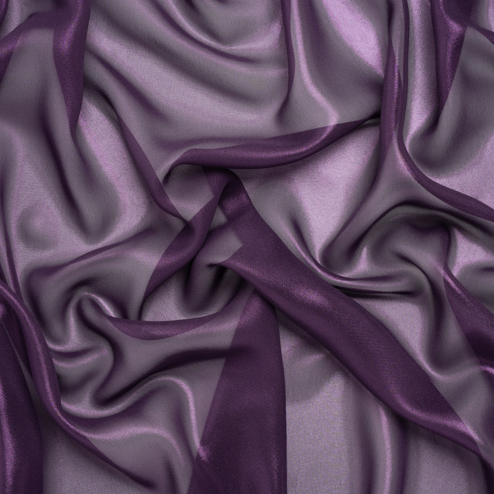 Liquid Sheen Metallic Polyester Chiffon - Purple on Purple - Liquid Sheen Chiffon Collection - Joann Fabrics