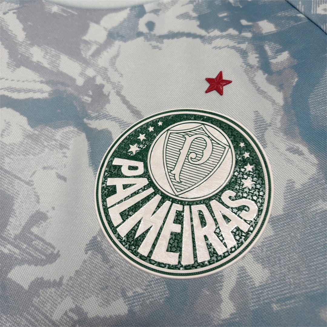 Palmeiras 26-27 Light Mint Blue Pre-Match Jersey - Fans Version - UnitedFutballJersey
