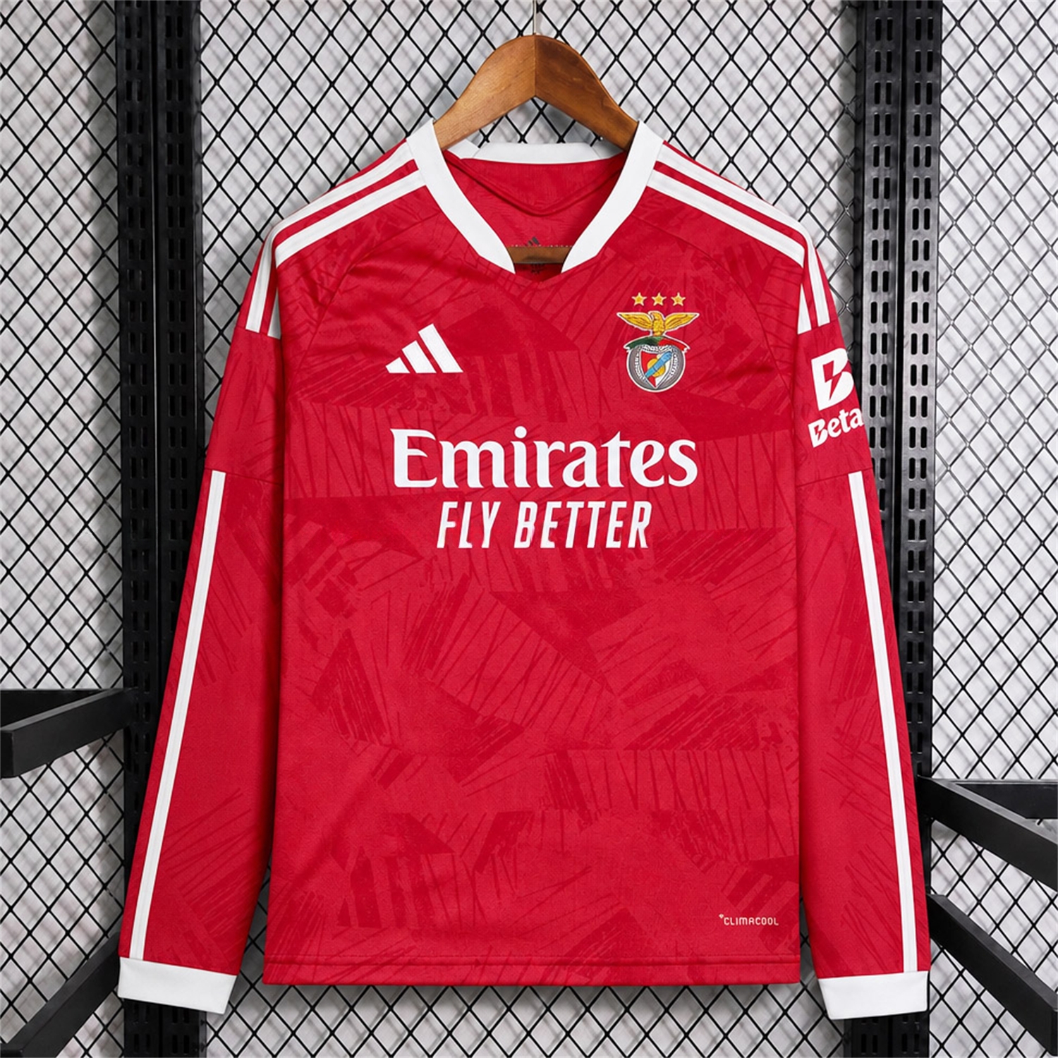 Benfica 26-27 Home Long Sleeves Jersey - Fans Version - UnitedFutballJersey