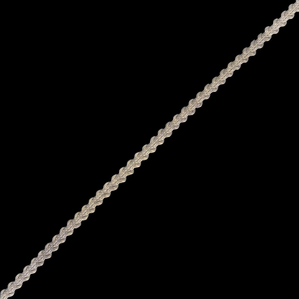 Lilac Cotton Blend Braided Trim - 0.1875