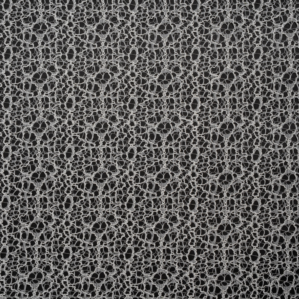 Corded Nylon Lace - Off White Abstract Lines - Joann Fabrics
