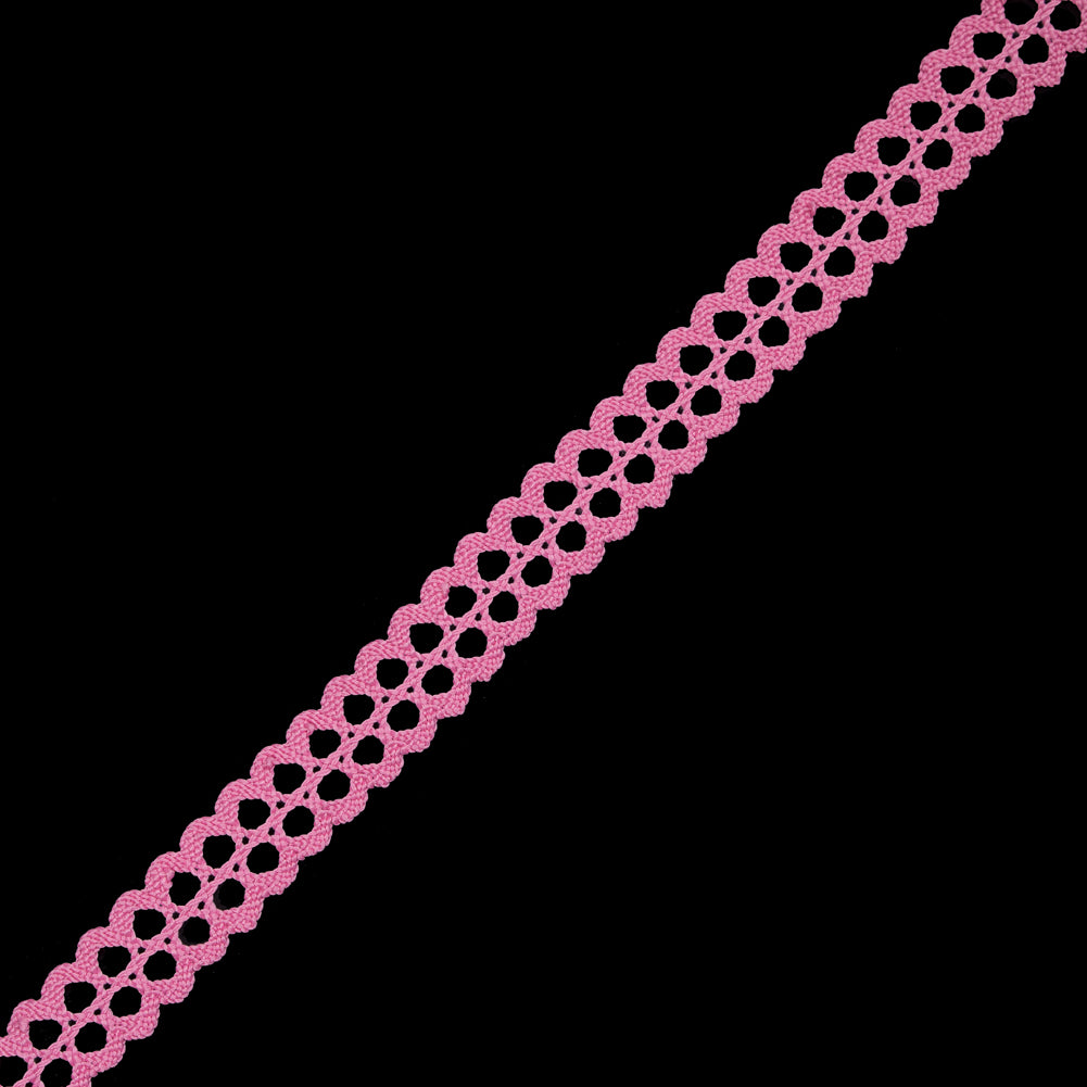 Pink European Crochet Trim - 0.75