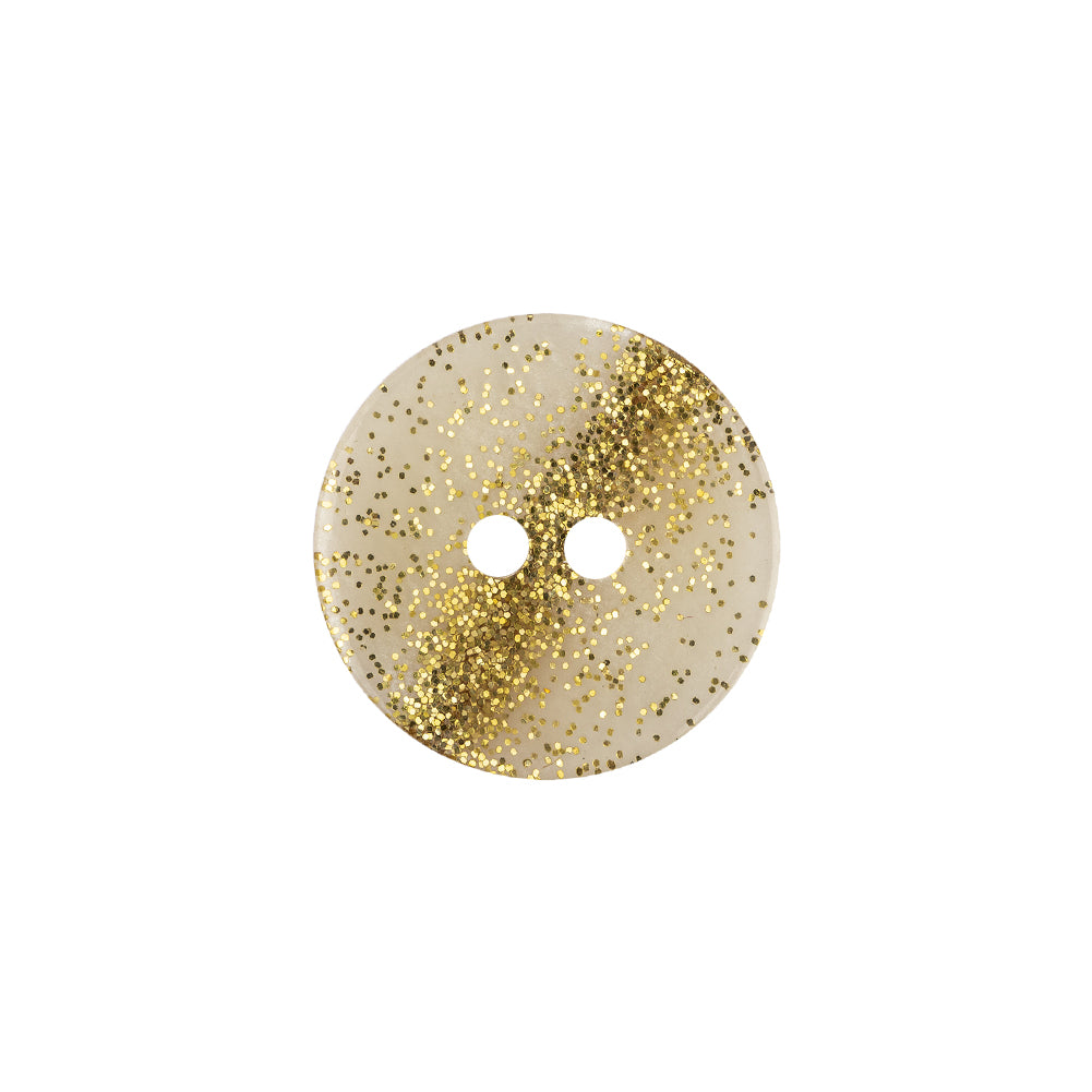 Italian Sundust Glitter 2-Hole Translucent Button - 28L/18mm - Joann Fabrics
