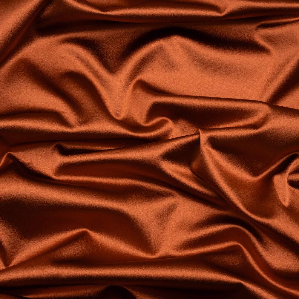 Stretch Satin Made in Italy - Sienna with Black Backing - Premium Collection - Joann Fabrics