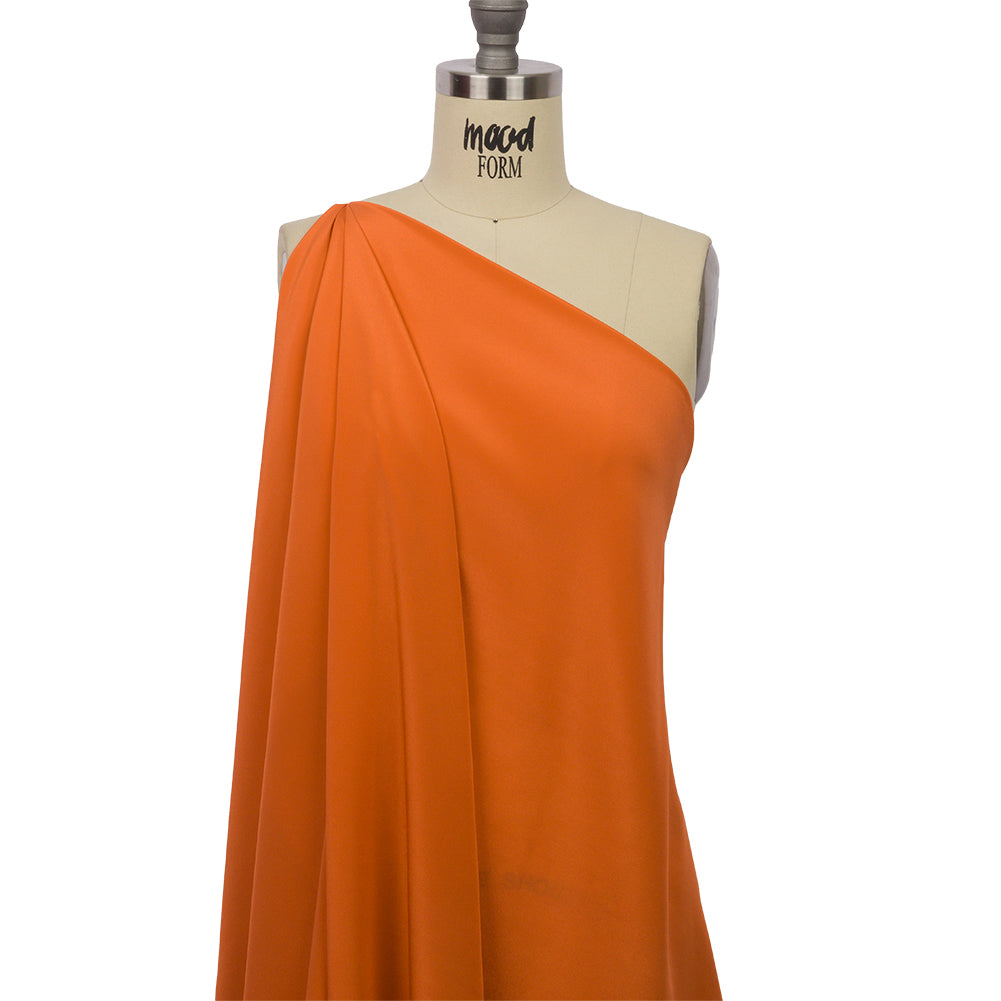 Silk Crepe de Chine - Burnt Orange - Premium Collection - Joann Fabrics