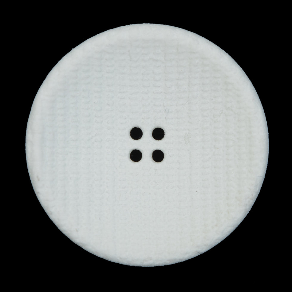 White Textured Concaved Plastic Button - 54L/34mm - Joann Fabrics