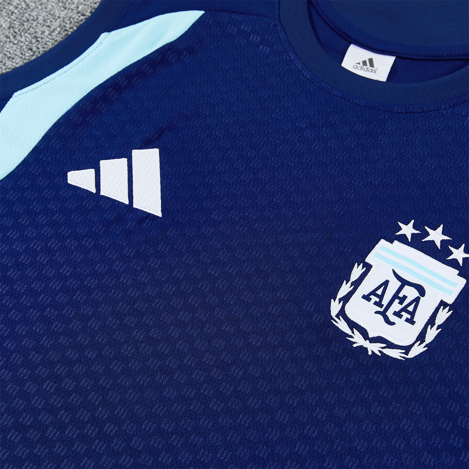 Argentina 2026 Vest Training Set - Dark Blue Vest and Shorts - UnitedFutballJersey