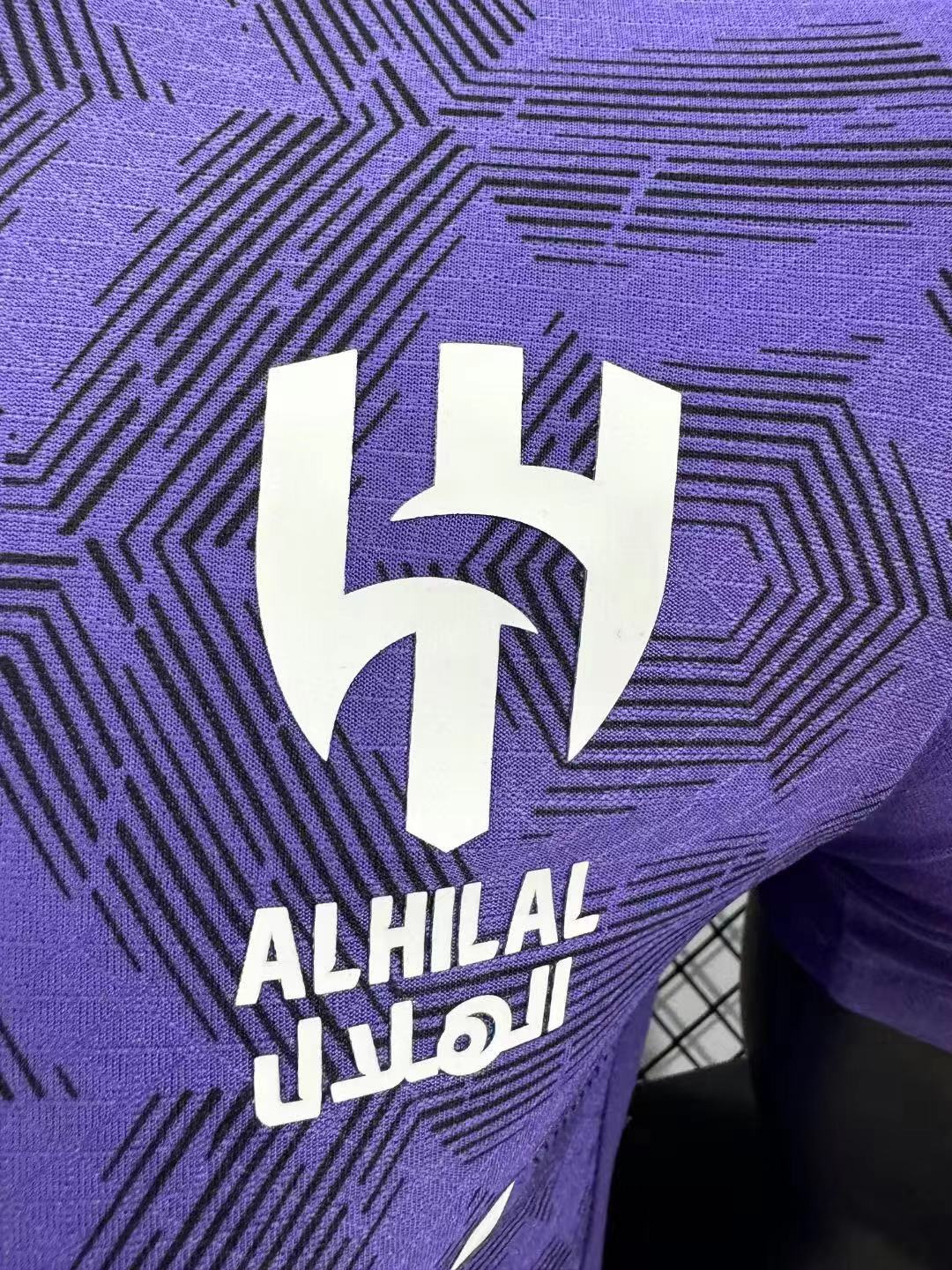 2024/2025 Player Version Al-Hilal Saudi Third Away Football Shirt 1:1 Thai Quality